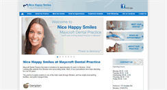Desktop Screenshot of nicehappysmiles.com
